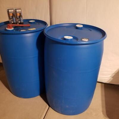 55 gallon water Drums- See 