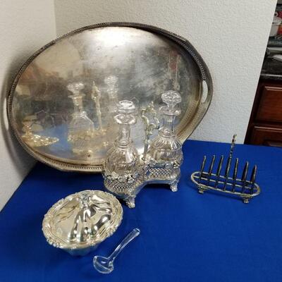 Silver Plate Set- See 