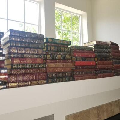 100 Greatest Books set by Easton Press.  Leather Bound