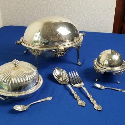 Silver Plate Set - See 