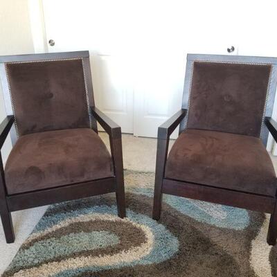 Solid Mahogany chairs- See 