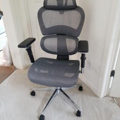 Tall mesh office chair- See 