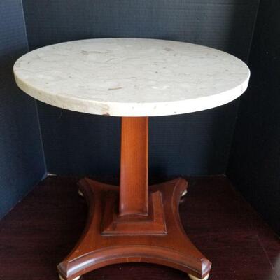 Vintage Marble top occasional table