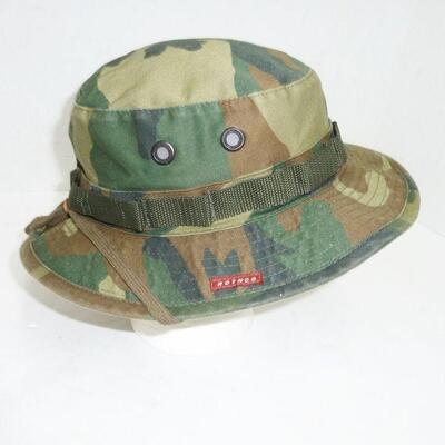 Military Camo flop hat
