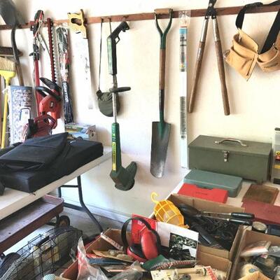 Garage and yard tools and more
