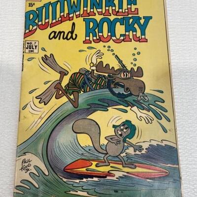 Charlton Comics Bullwinkle and Rocky No.7