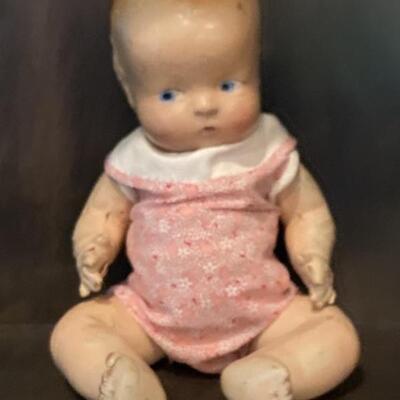 Vintage 1930's/40's Composition Doll