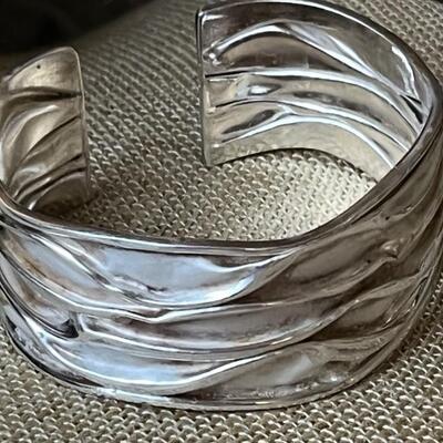 Sterling Silver Artisan-Made Cuff Bracelet
