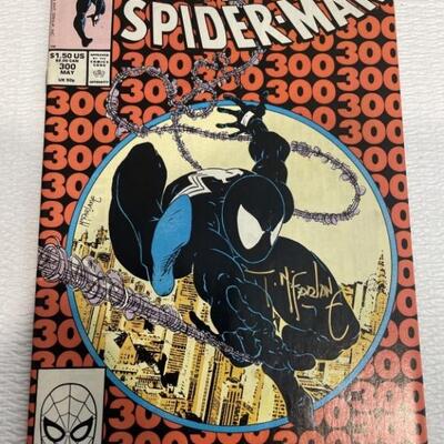 Marvel Amazing Spiderman No.300 Signed by Todd