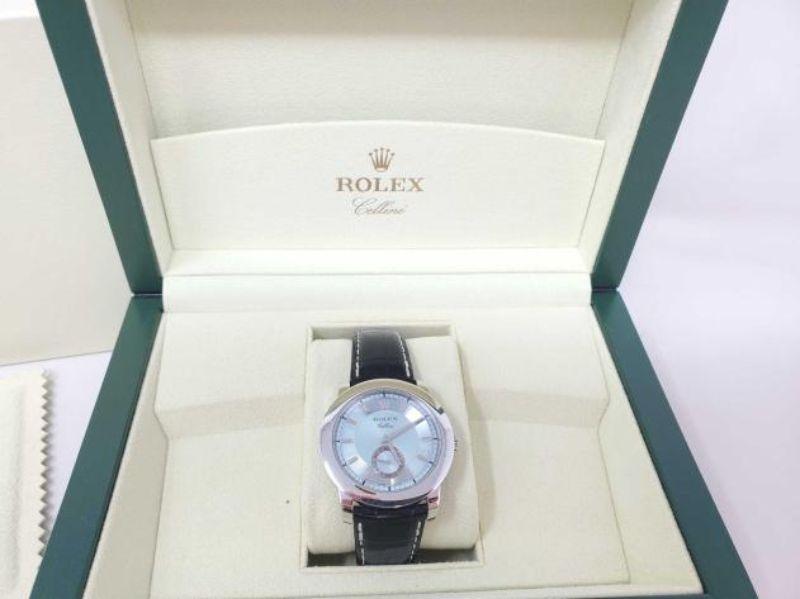 #802 • AUTHENTIC Glacier Cellini Index Rolex Watch-Guaranteed Authentic: Appears to be in mint condition , with original packaging. 