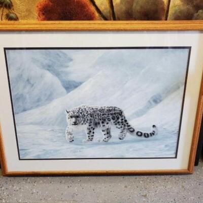 #5904 â€¢ Framed Print Measures Approx: 41" x 37". 