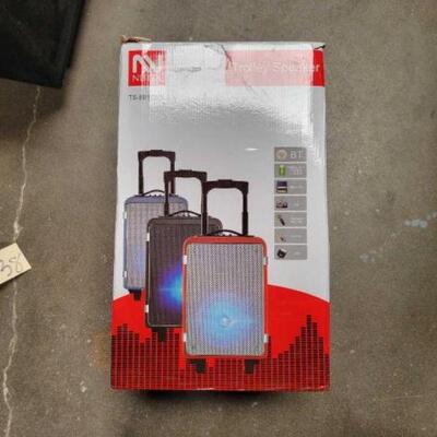 #2536 â€¢ Nutek Trolley Speaker