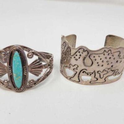 #960 â€¢ .925 Sterling Silver Bracelets, 76g