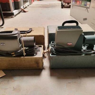 #2940 â€¢ 2 Vintage Argus Film Slide Projectors