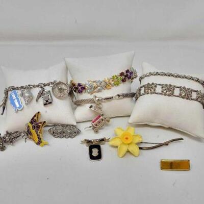 #976 â€¢ .925 Sterling Silver Jewelry, 135.3g