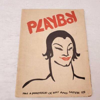 #1432 â€¢ 1919 Playboy No.1 Satire Magazine: 1919 Playboy No.1 Satire Magazine. 