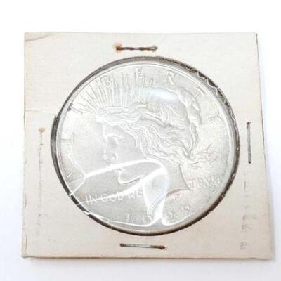 #1182 • 1922 Silver Peace Dollar: Philadelphia Mint. 