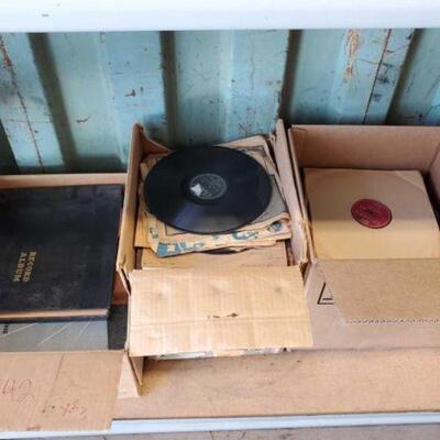 #3042 â€¢ Approx 100 78RPM Vinyl Records from 30s-40s Era : Includes You Are My Sunshine by Doris Day , No Natter What Happens My Darling...
