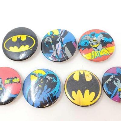 #1450 â€¢ 7 Batman Pins