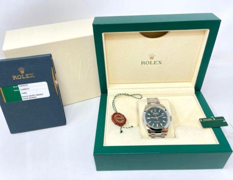 #800 • AUTHENTIC Rolex Oyster Perpetual Milgauss Watch-Guaranteed Authentic. Appears to be in mint condition , with original packaging.
