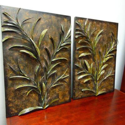 Metal wall decor