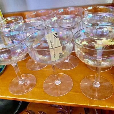 Iridescent Vintage Glases