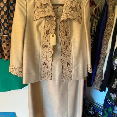 1960's 2 Piece Silk Outfit