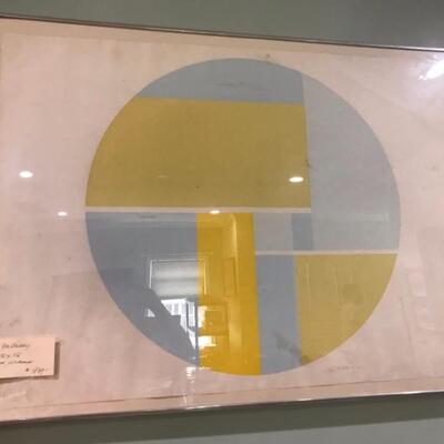 Isya Bolotowsky $479
hung in Trenton, NJ transit