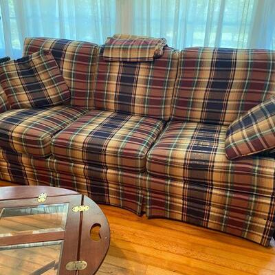 Ethan Allen Love seat and sofa