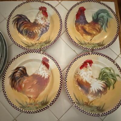 Rooster plates