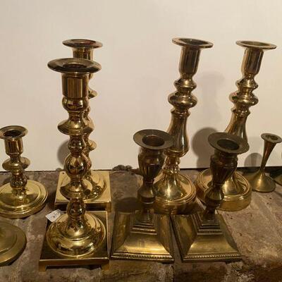 Brass Candlesticks