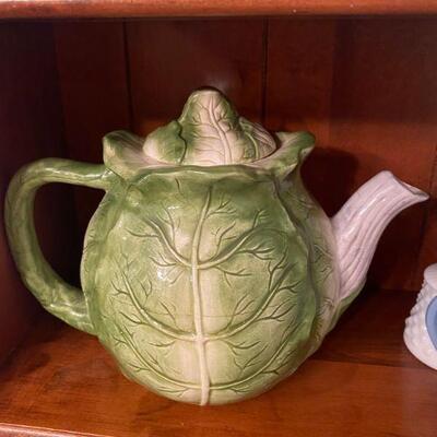 Cabbage Tea pot