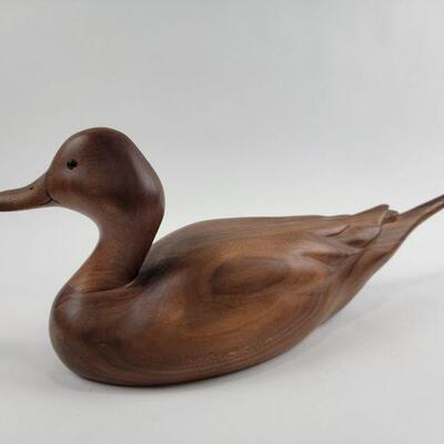 carved duck