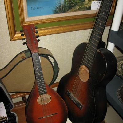 Rex mandolin   BUY IT NOW $ 85.00                                            Hawaiian Guitar   BUY IT NOW $ 95.00    sold