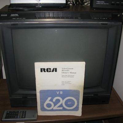 RCA video cassette recorder VR 620 HF   BUY IT NOW $ 50.00