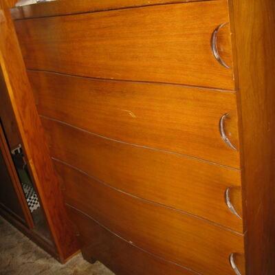 MCM Art Deco tall chest  BUY IT NOW $ 140.00