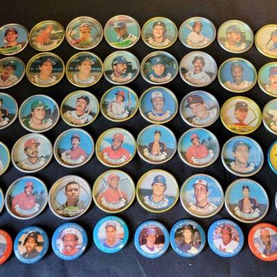 1987 Topps Chewing Gum Bottle Caps Baseball Coins (Top Players)