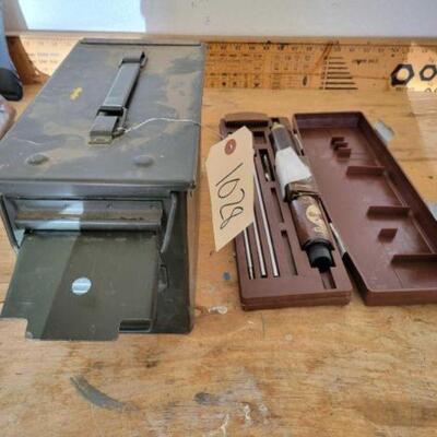 #1028 • 5.56 Ammo Crate And Rifle Cleaning Kit