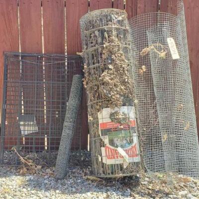 #1904 • Chicken Coops Wire, Kennel, And More