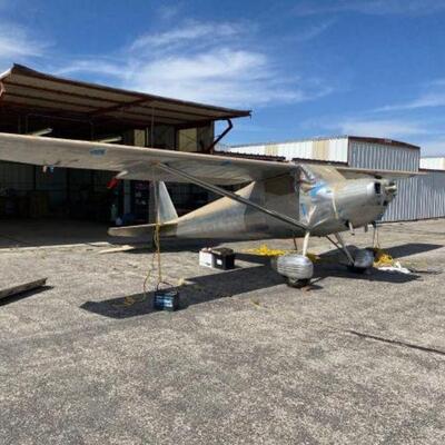 #22 • Luscombe 8A Airplane, Spare Parts, Manuals, And More Aircraft Logs Included. 