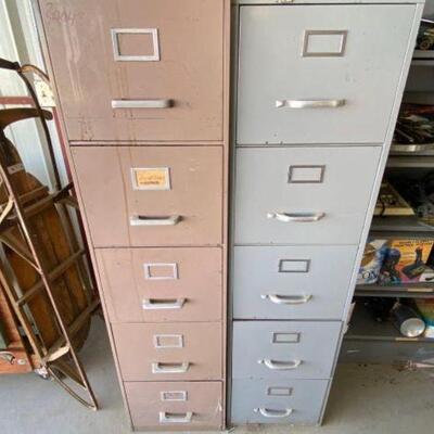 #2004 • Filing Cabinets With Auto Parts