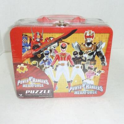 power rangers puzzle lunch