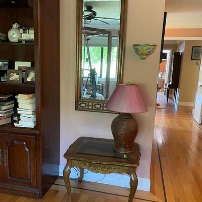 Table Lamps and Mirrors
