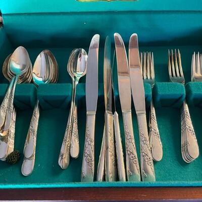 52 pieces Silver Plate Flatware
