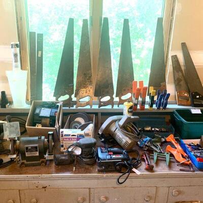 Lots of Power Tools, Saws, Clamps