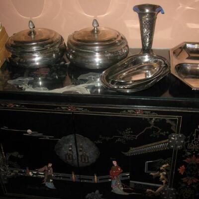 silver plate and some sterling