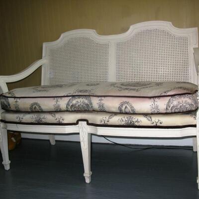 WICKER BACK SEETEE HOMER BROTHERS $ 125.00