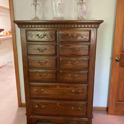 Pennsylvania House tall oak dresser