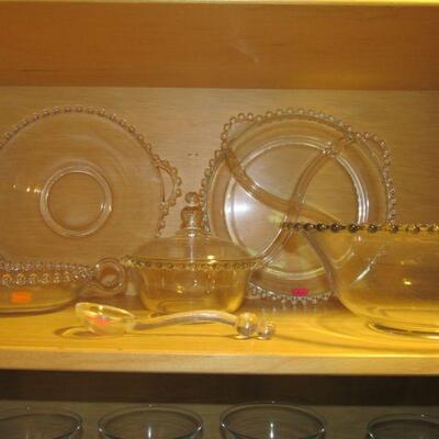 Candlewick glassware