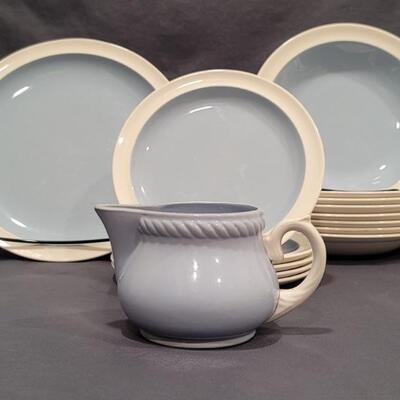 (14) Wedgwood Etruria Summer Sky Dishes +1 other
